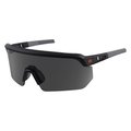 Skullerz By Ergodyne AFAS Safety Glasses, Matte Black Frame, Smoke Lens AEGIR-AFAS